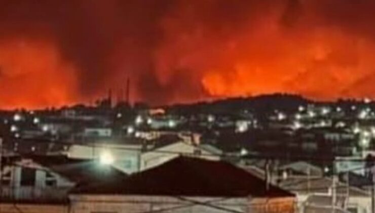 Fires in Western Thrace Threaten Edirne
