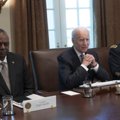 Defense Secretary Lloyd Austin Praises Biden